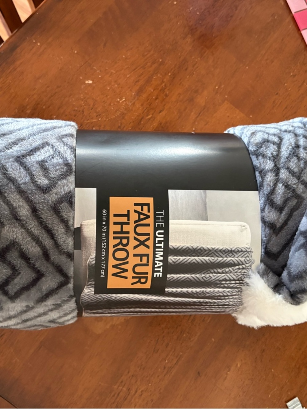 The Ultimate Faux Fur Throw - Gray